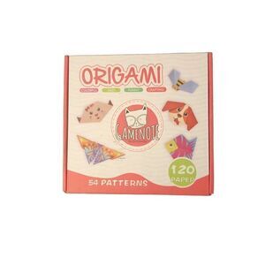 Gamenote 120 Double Sided Vivid Colorful Origami Paper Kit NWT Sealed 54 Pattern